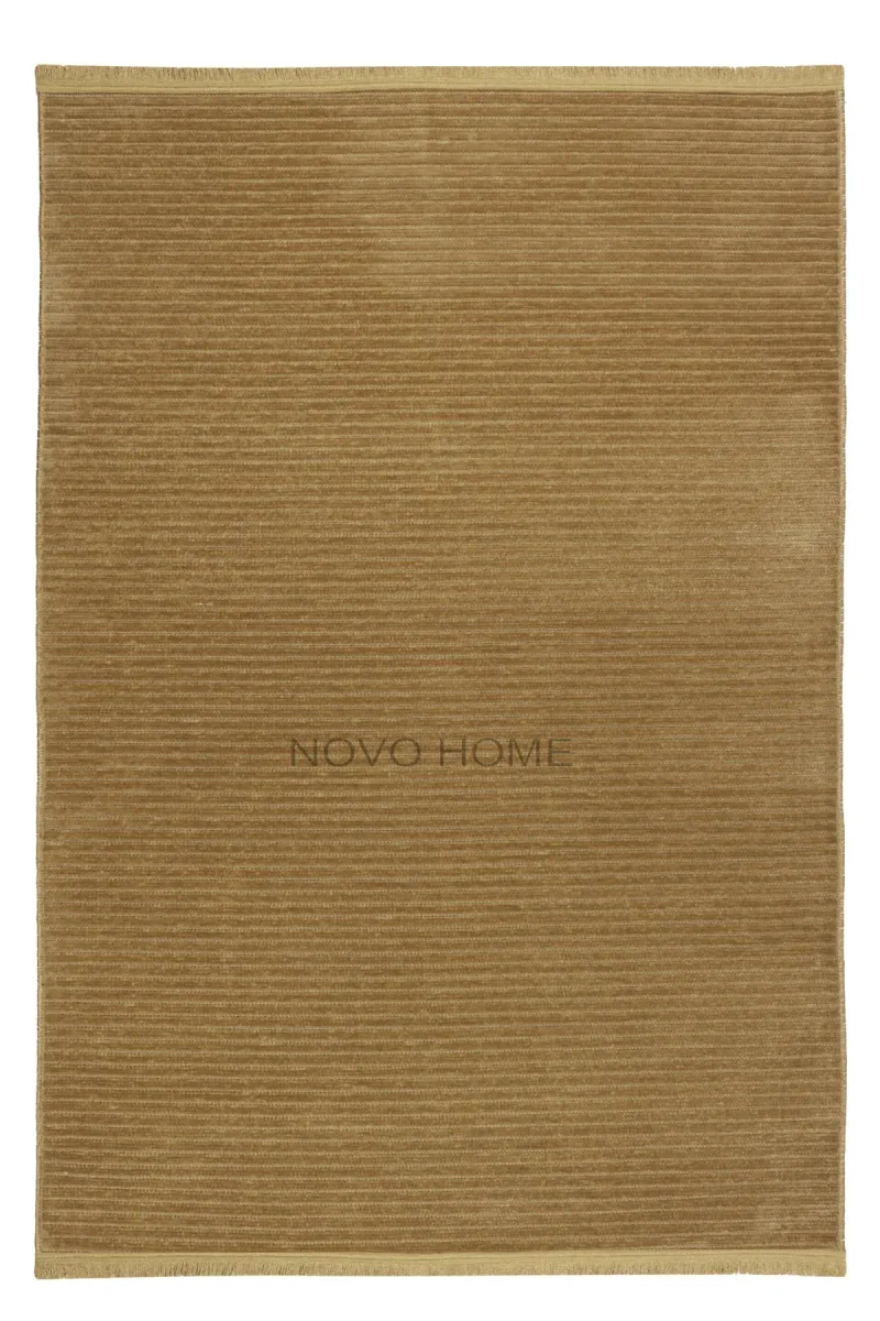 Luna LNA0102 gold woven chenille rug