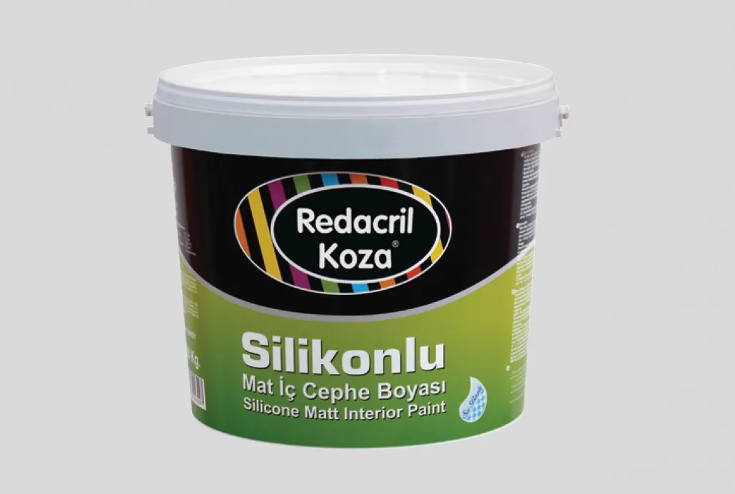 Silicone matte interior paint Redacril Koza