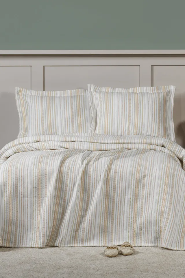 Elart Harmony Bedspread Set Double (240x250 cm) Cinnamon