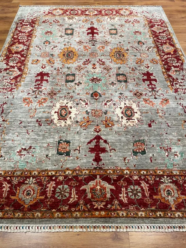 Afghan One Thousand and One Nights Hand-Woven Rug