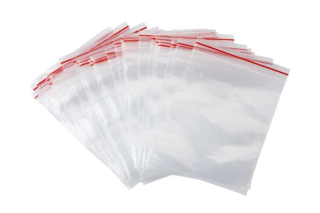 Zip-lock nylon bag
