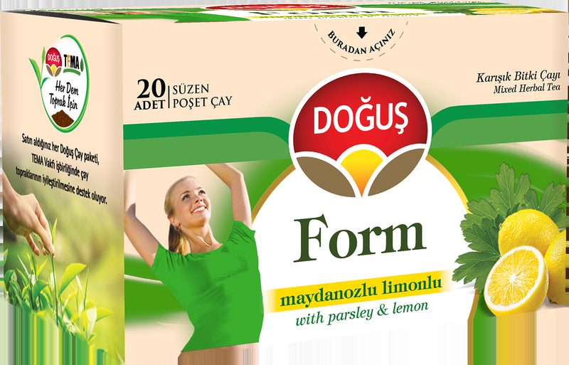شاي بالبقدونس والليمون Dogus Form