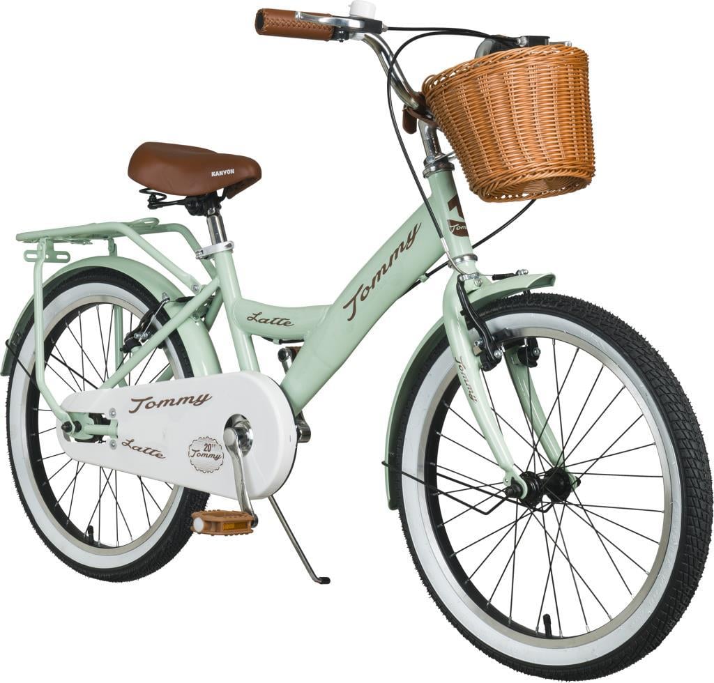 TommyBike Latte Children's Bicycle, 20-Inch Wheels, Sea Green