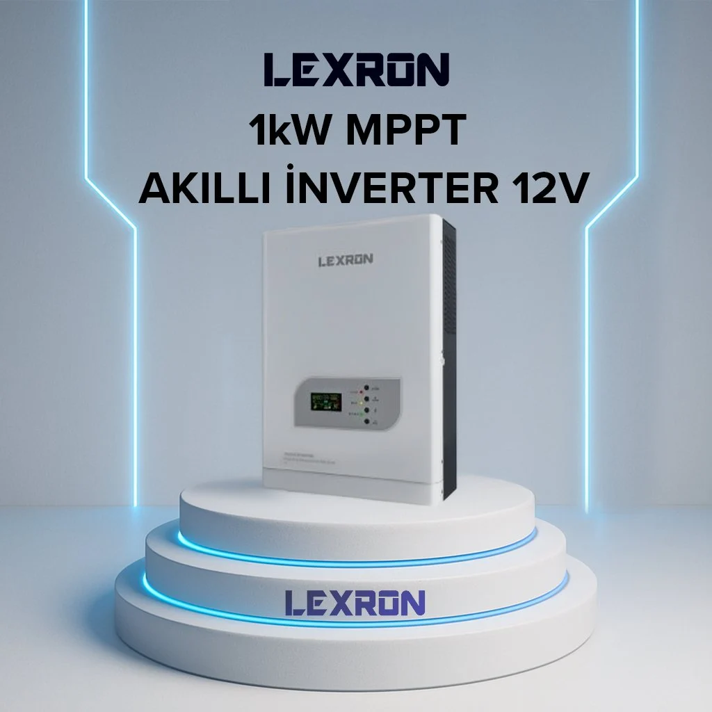 LEXRON 1kW MPPT 12V SMART Inverter