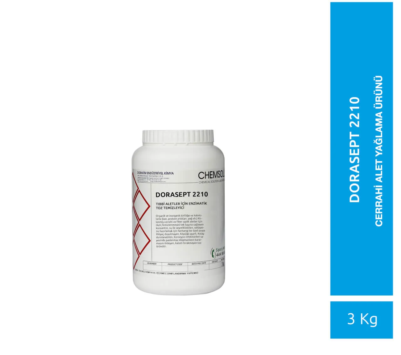 Enzymatic Powder Cleaner for Medical Instruments