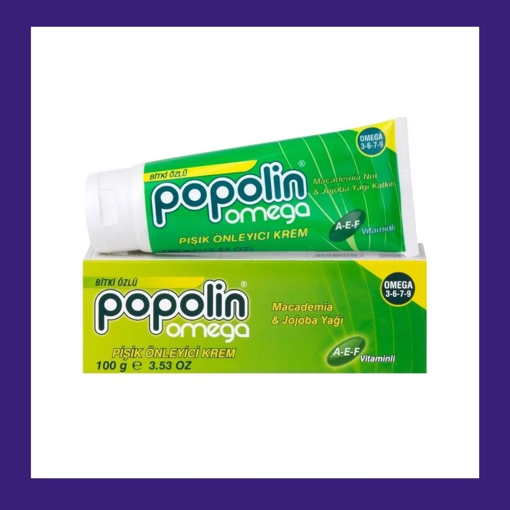 كريم طفح الحفاض Popolin Omega