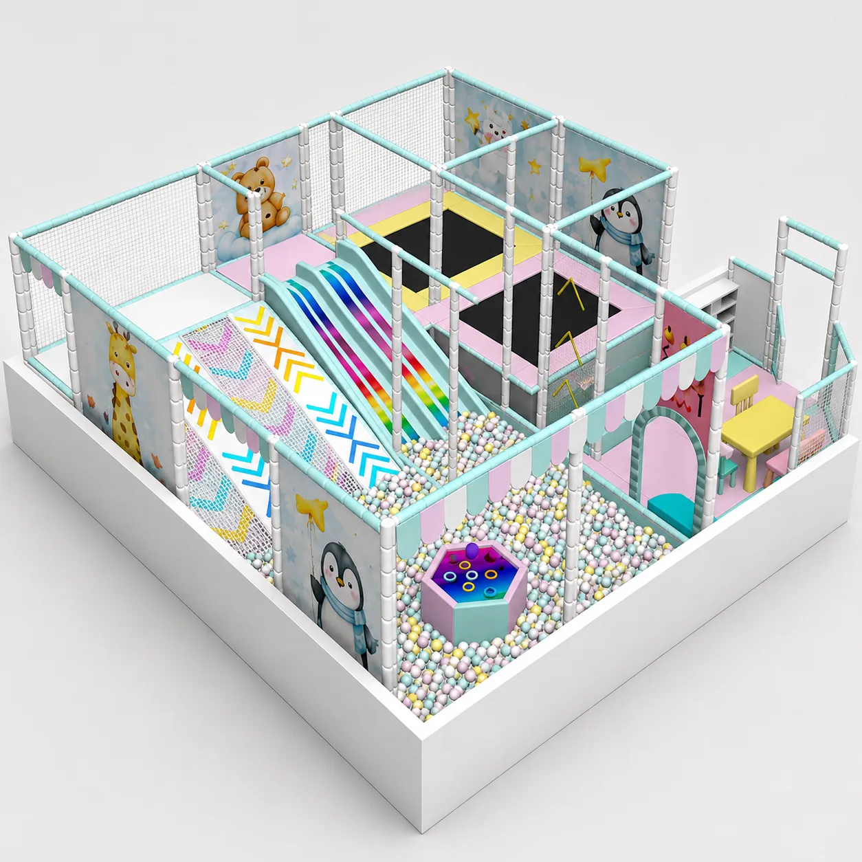 42M² Soft Play indoor play area