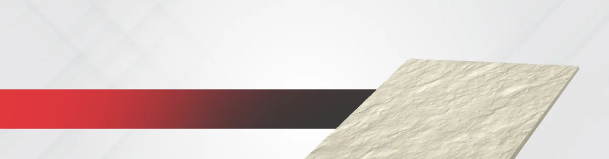 ألواح ألياف أسمنتية tepePAN Stone بنقشة الحجر