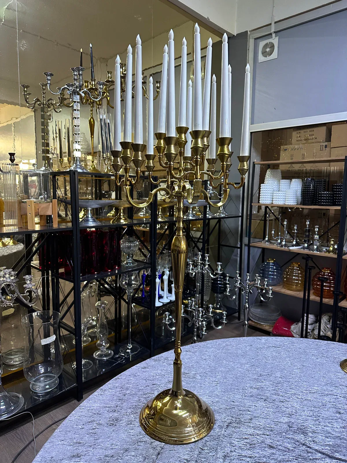 شمعدان ألمنيوم 15-Head 95 cm