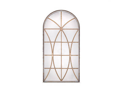 مرآة مزينة بنقوش هندسية 90×180 سم