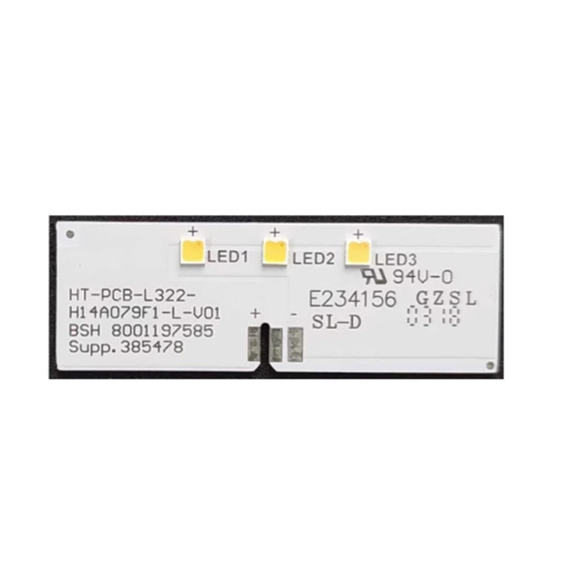 لمبة إضاءة داخلية للثلاجة LD79 طراز HT-PCB-L322-H14A079B-L-V01 ثلاثية الشرائح