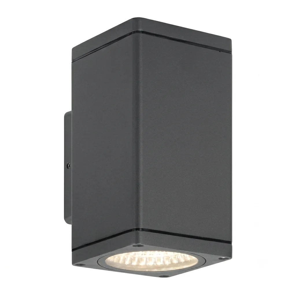 داونلايت جداري خارجي مكعب GU10 / 6W LED DL11623