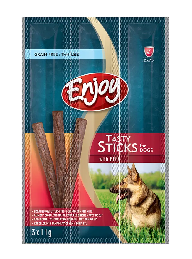 Enjoy للكلاب باللحم البقري طعام مكمّل