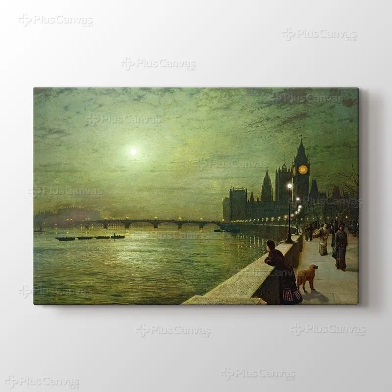 John Atkinson Grimshaw Tablolari canvas wall art