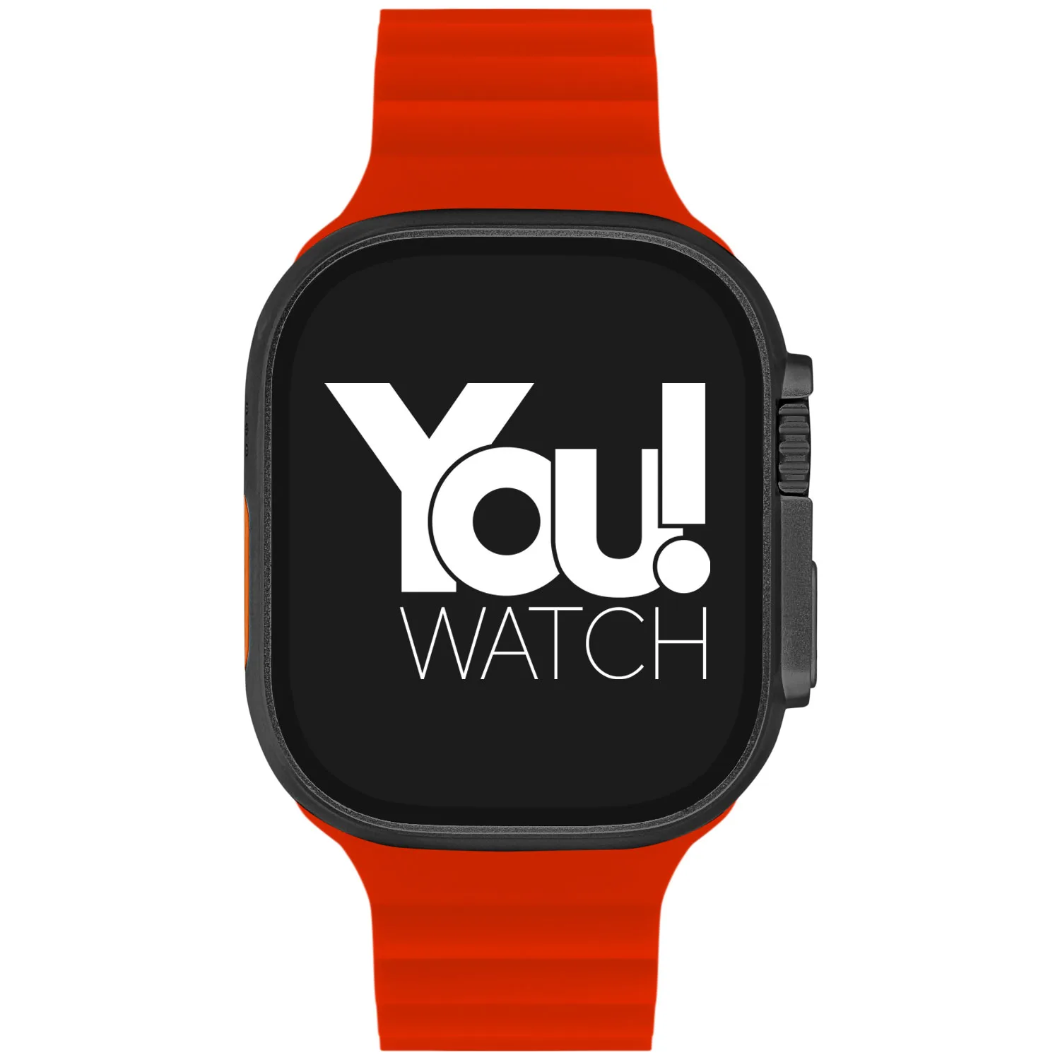 ساعة ذكية You Watch A8-A81PRO You Smart Black & Red Silicon