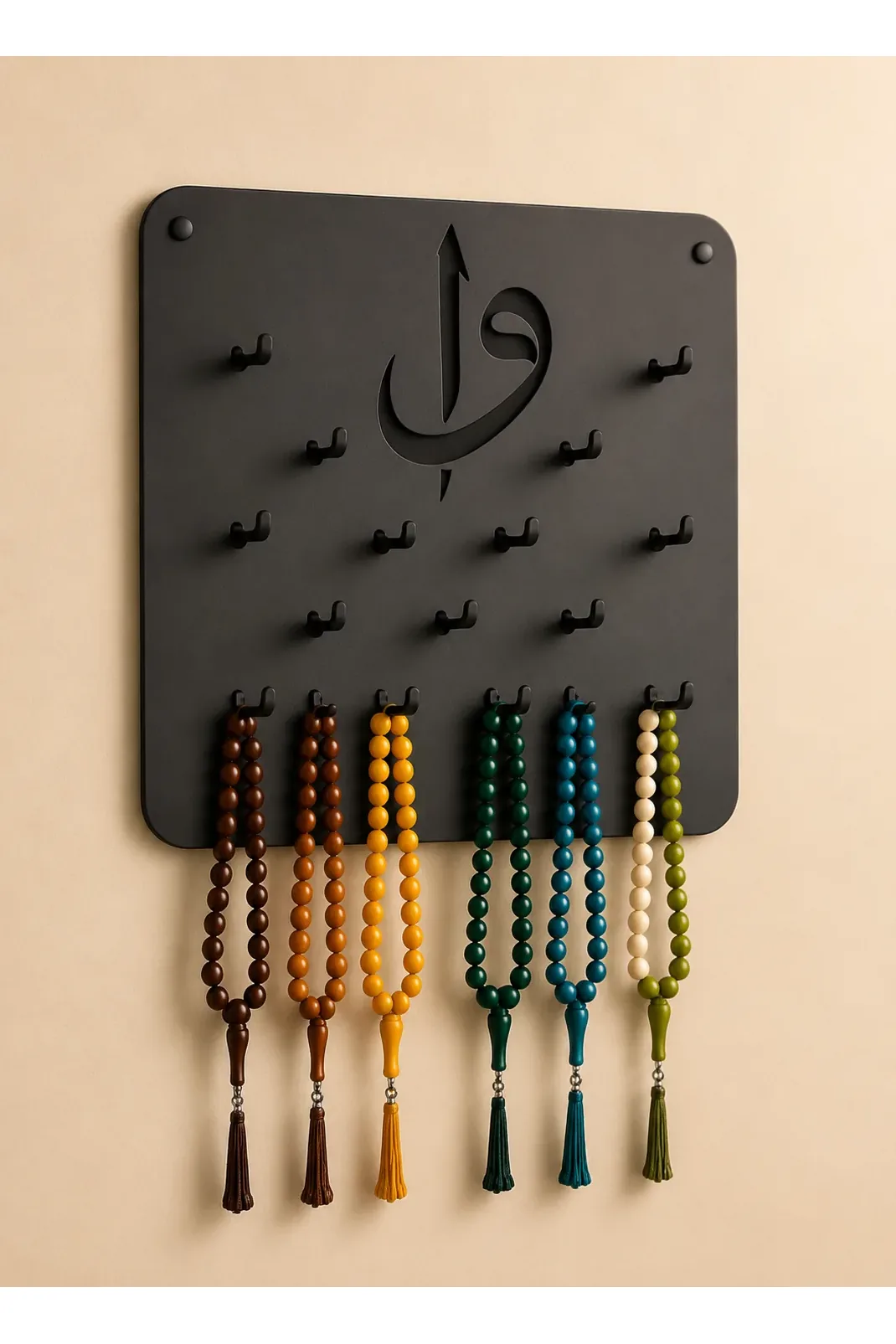 علاقة سبحة معدنية
