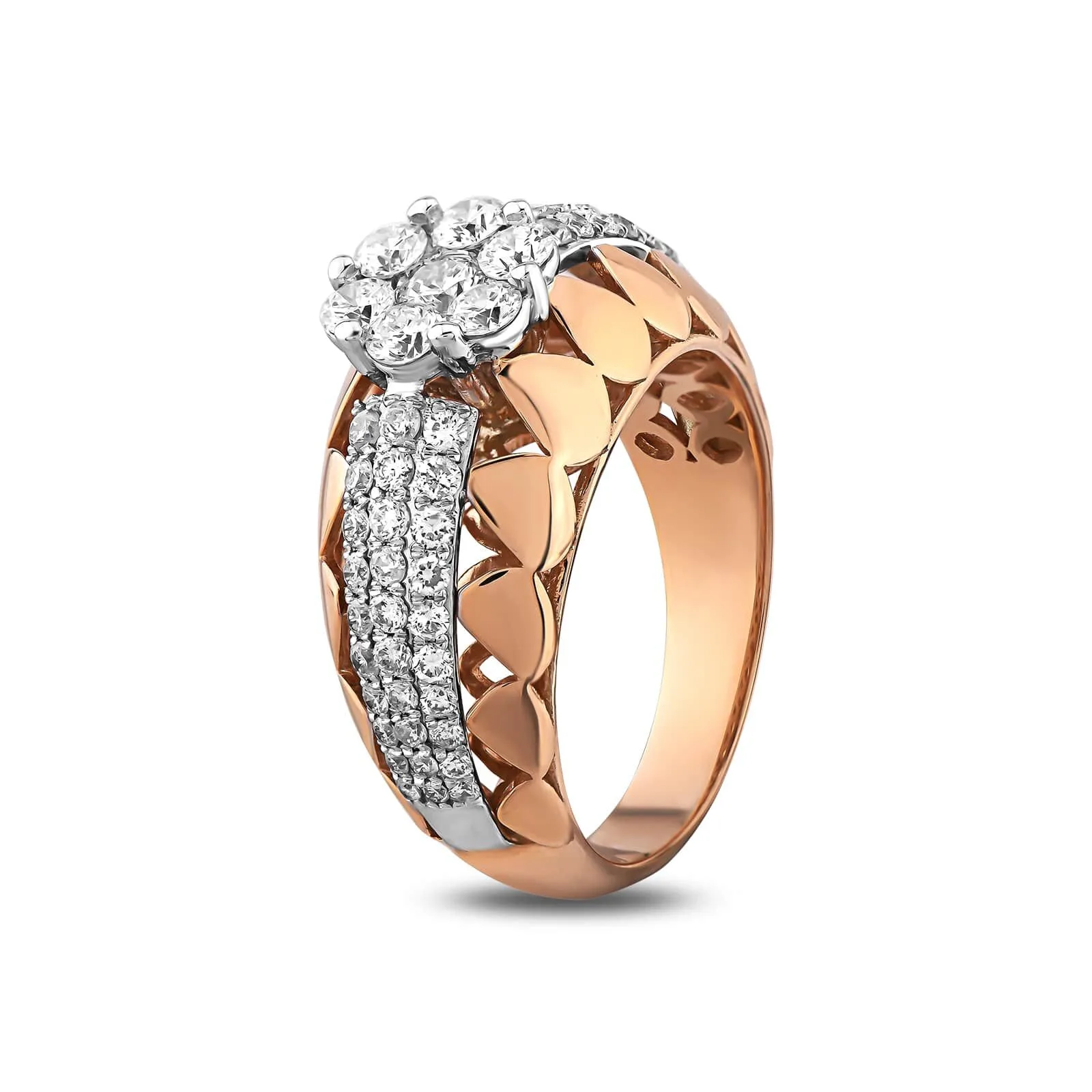 خاتم ألماس 1.33 Ct. E VS 18K