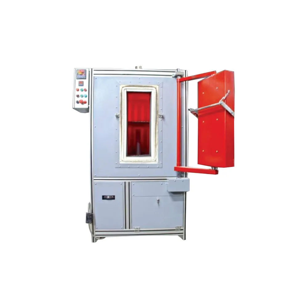 Single-deck plaster burnout oven