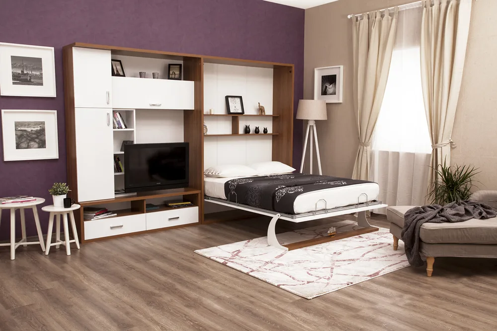وحدة تلفاز وسرير جداري Saloon New