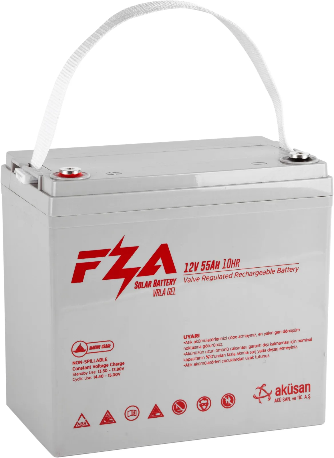 بطارية جل FZA 12 V - 55 AH