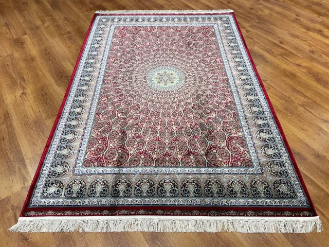 سجادة بامبو Quality Carpet 40445A أحمر