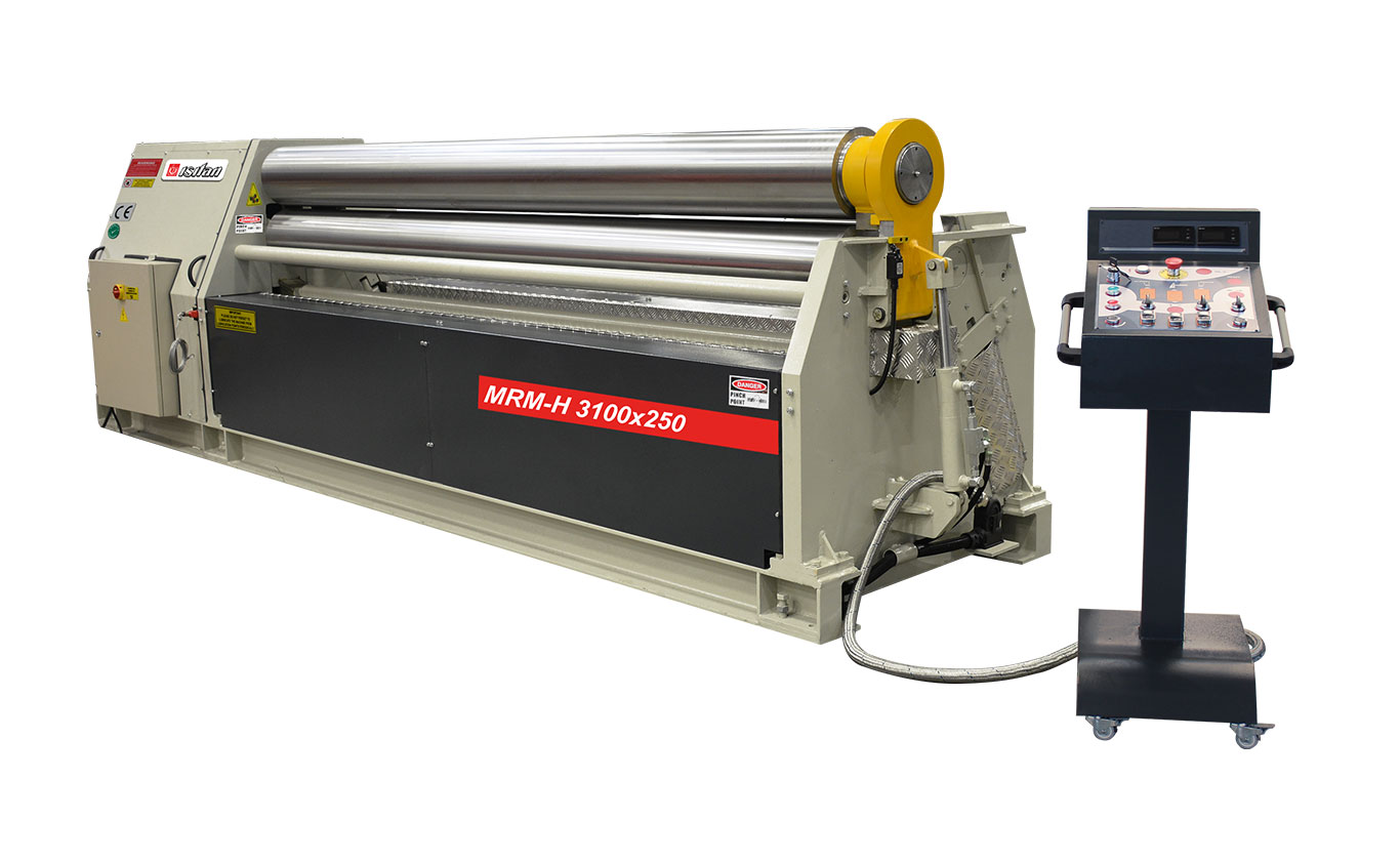 MRM-H 3100 Hydraulic Asymmetric Three-Roll Plate Bending Machine