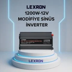 LEXRON 1200W 12V Modified Sine Wave Inverter