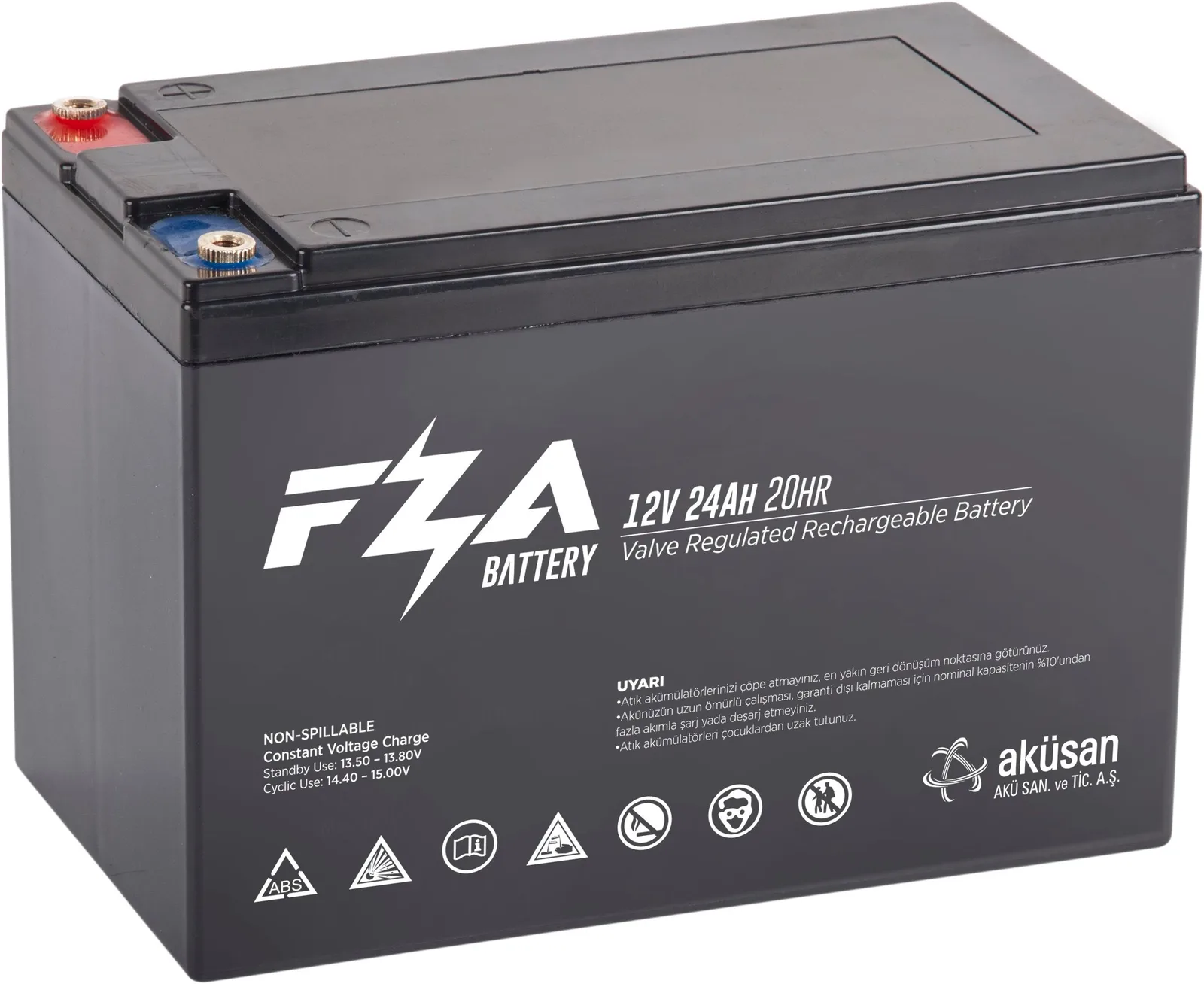 FZA 24-12 Solar Gel Battery