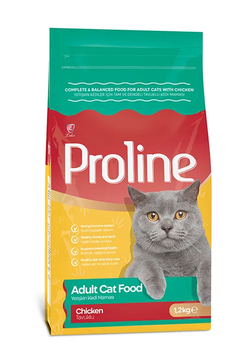 Proline with chicken adult cat food 1,2 kg