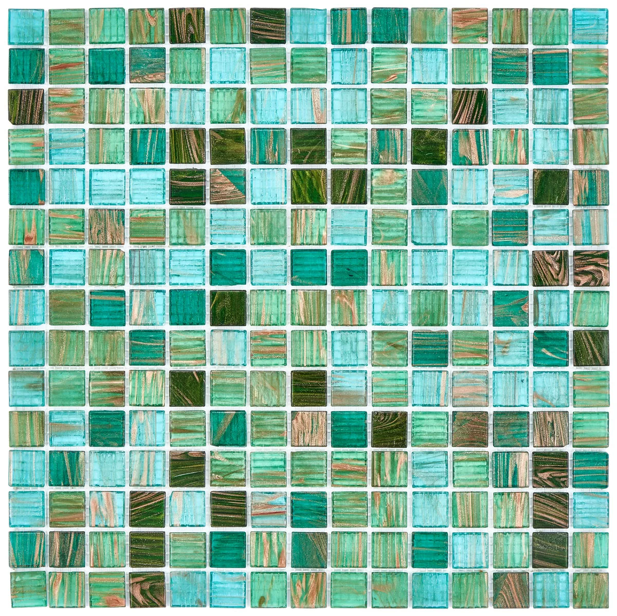 Swimming-pool glass mosaic BP-672 (20 mm)