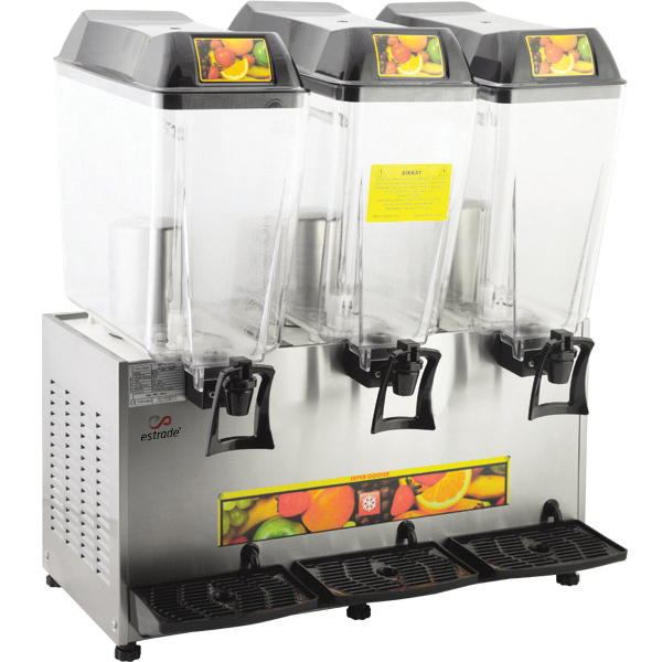 Estrade Refrigerated Drink Dispensers, One to Three Bowls