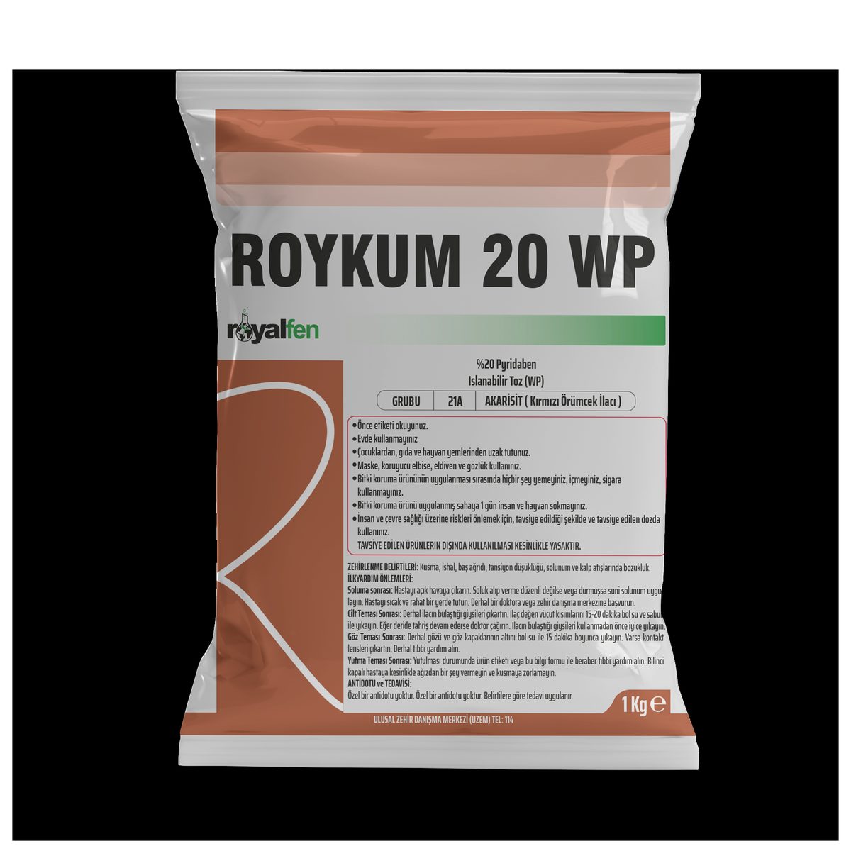 Pesticide ROYKUM 20 WP