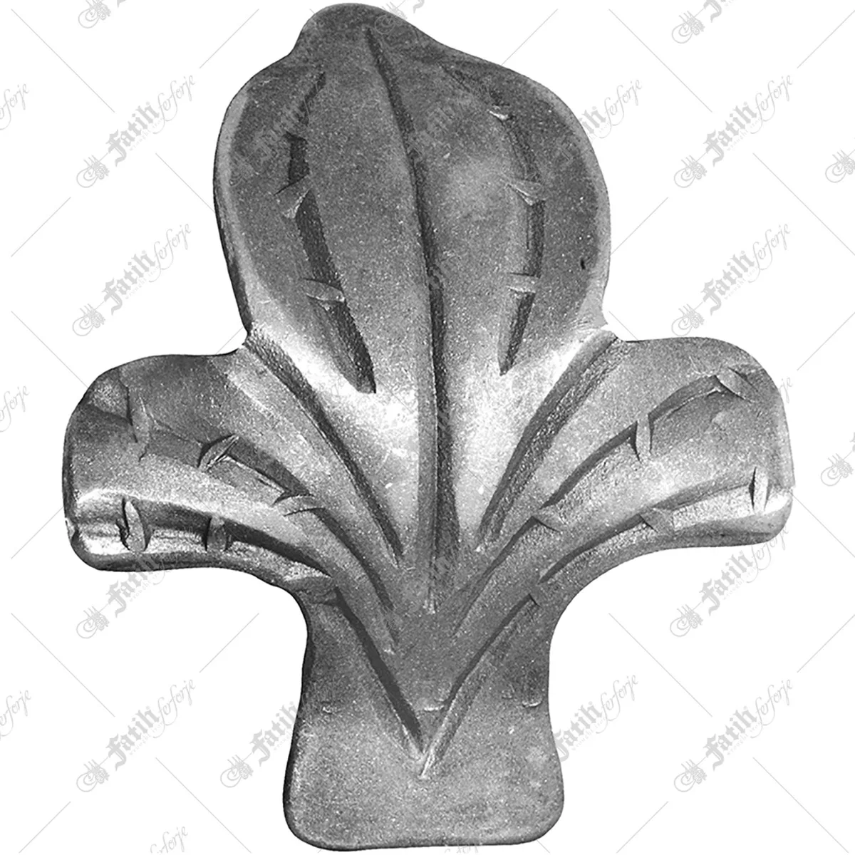 Wrought-iron leaf 19255