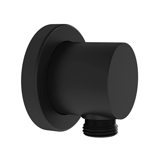 Wall Mounted Handshower Outlet with Filter Matt Black A4522336