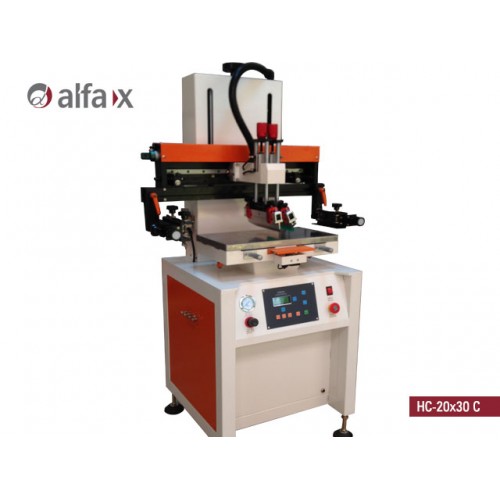 HC 2030 C Mini Semi-Automatic Flat Screen Printing Machine with Vacuum