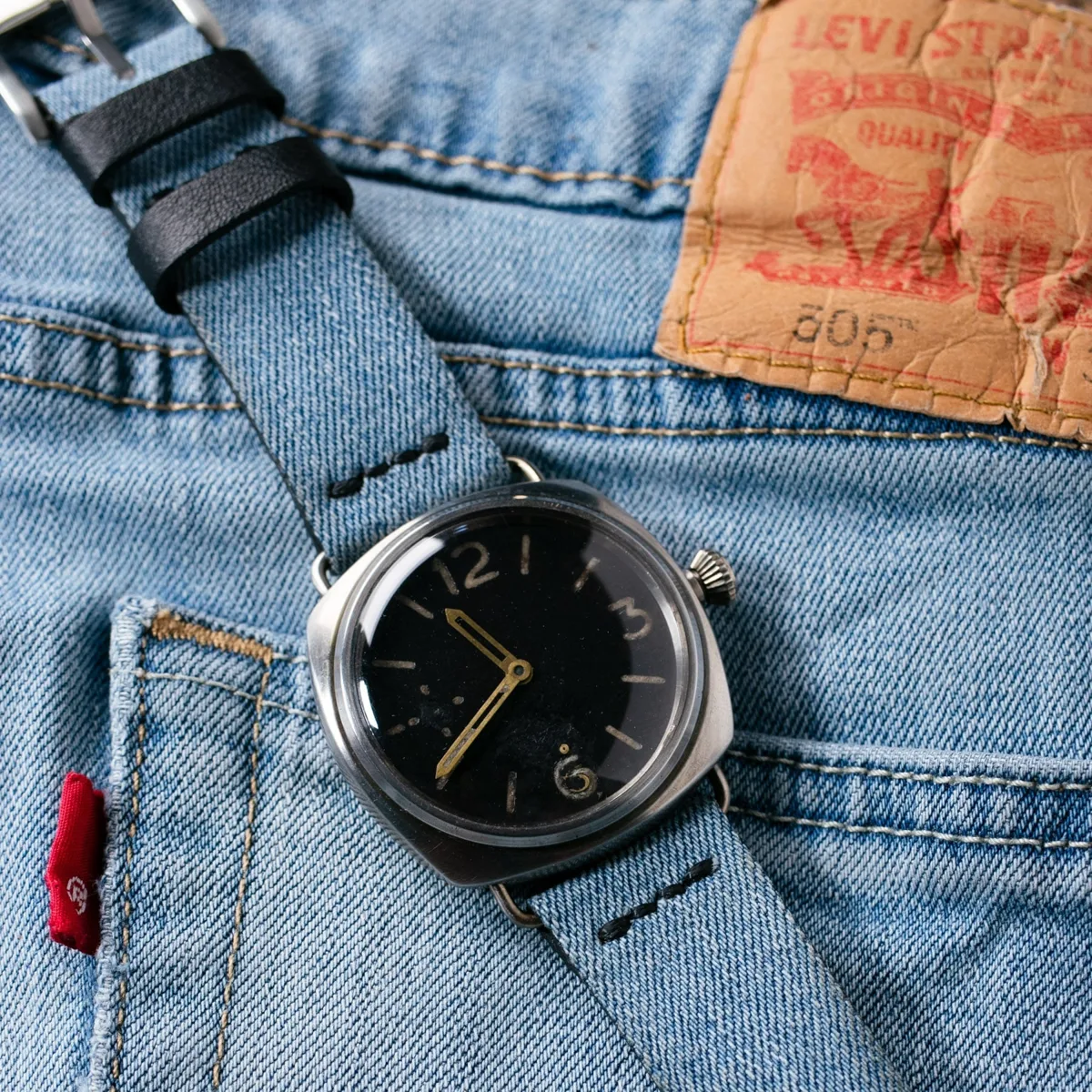 Denim watch strap no. 2
