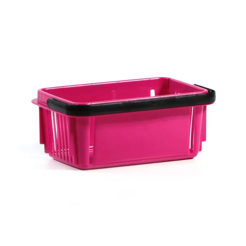 Mini Plastic Shopping Hand Basket 7 L Fuchsia