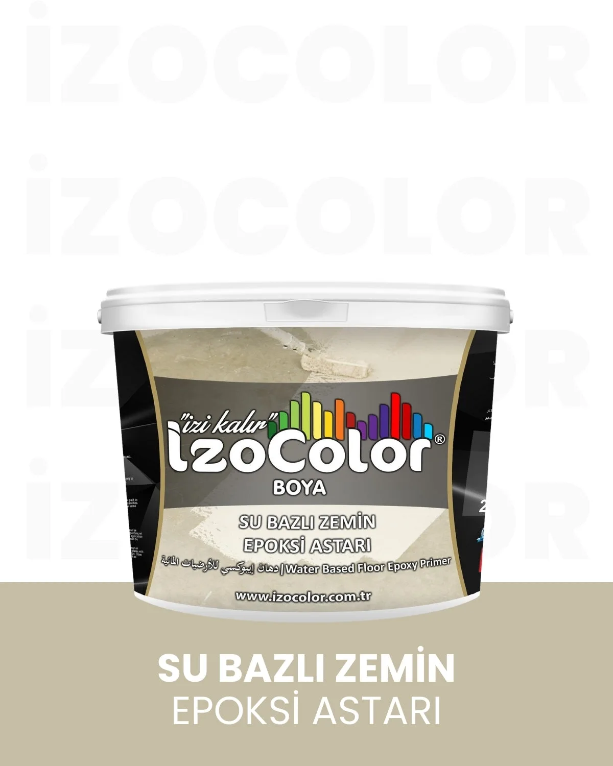 Water-based floor epoxy primer İzocolor