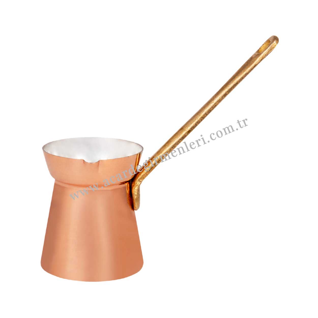 Large plain coffee pot red