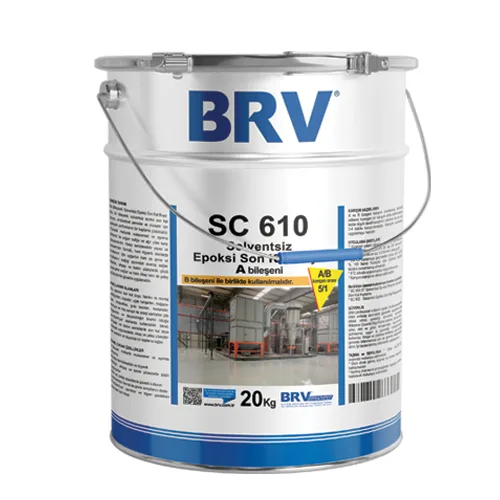 BRV SC 610 solvent-free epoxy topcoat paint