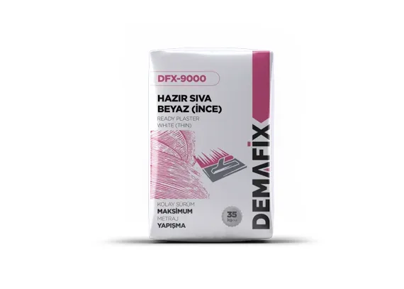 White fine ready plaster Demafix 0-08