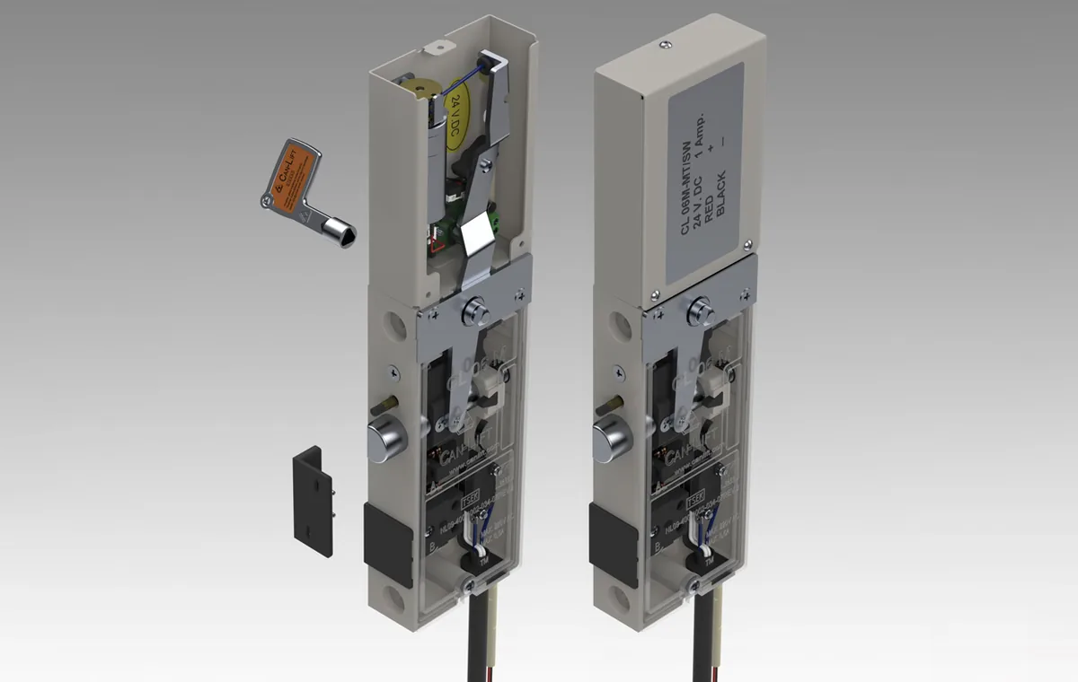 CL-06 M-MT-SW Double Safety Double-Pinned Elevator Landing Door Locking Device