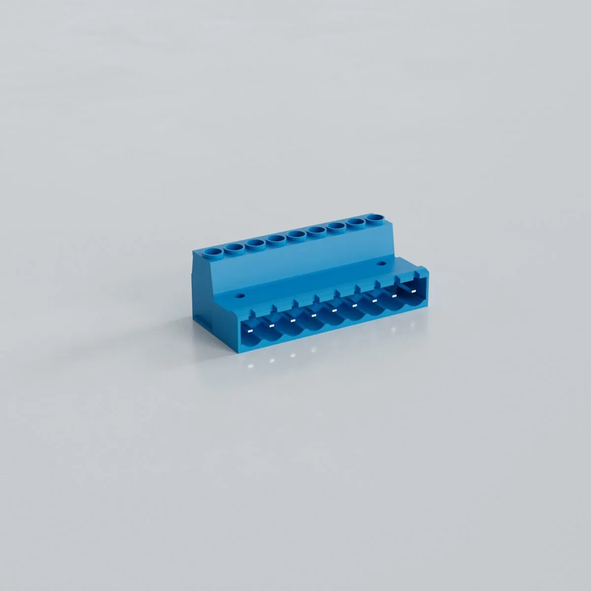 5.08mm Male Pluggable Connector – 9 Pins