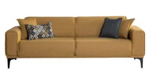 Three-seater sofa Stil - Mustard