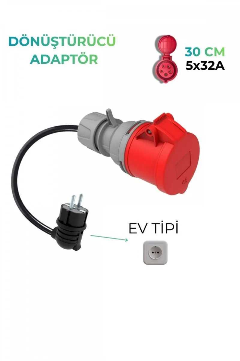 EV charging adapter 5/32 A