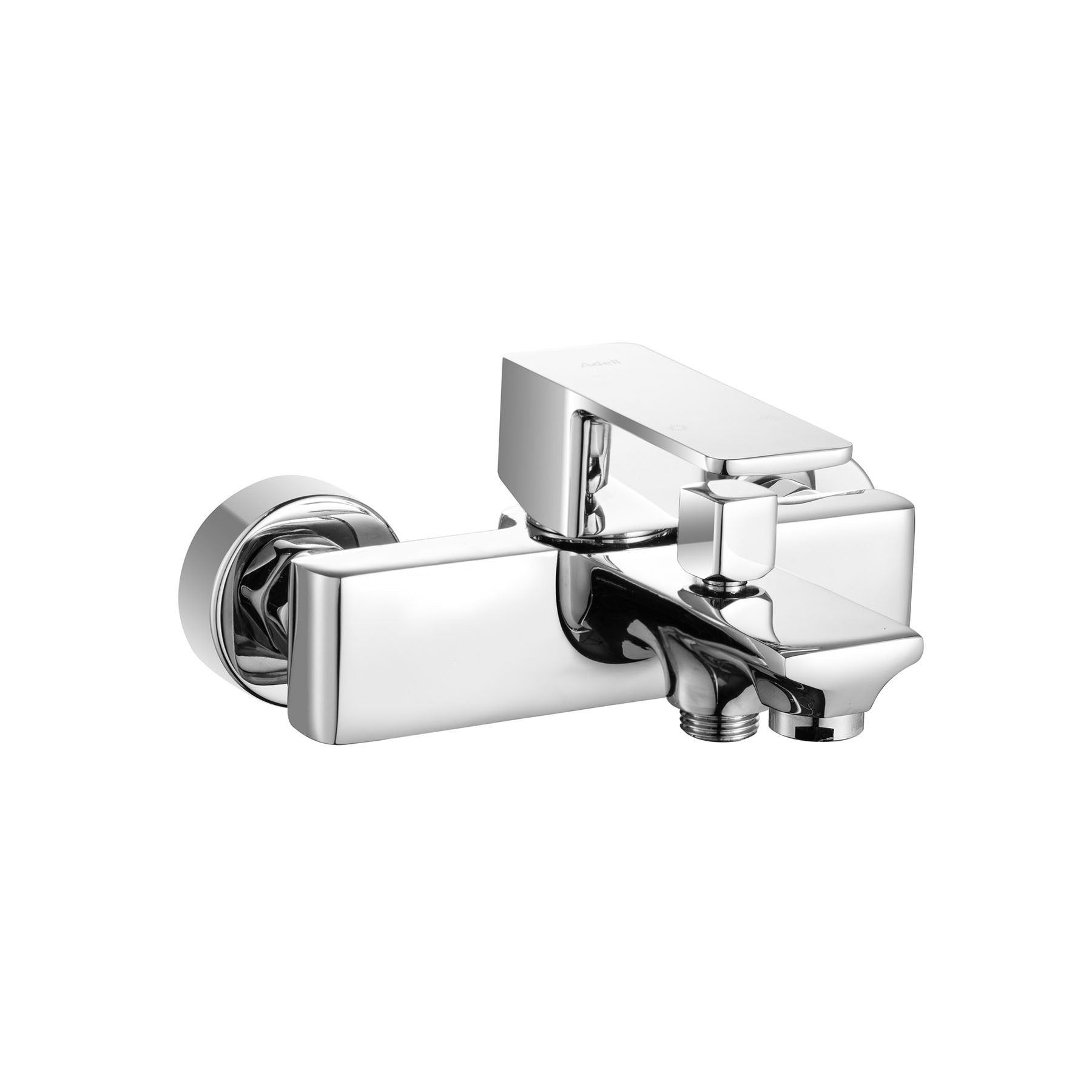 Bloc Bath Mixer - Brushed Gold PVD
