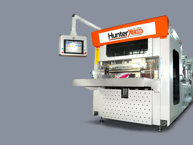 Hunter XC550 Nonwoven Bag Machine