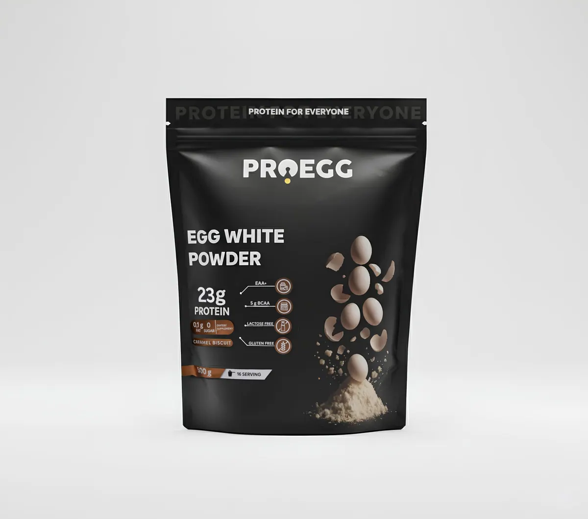 Proegg Egg White Protein (Caramel Biscuit Flavored)