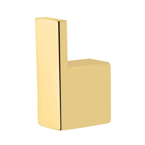 Gold single Bathrobe and Clothes Hook Elegance NV-1001
