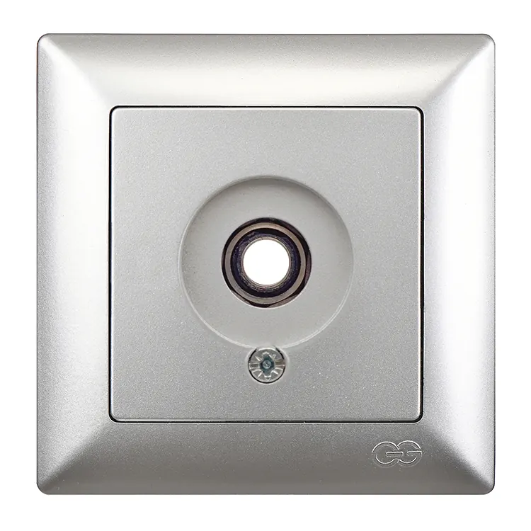 Visage Microphone Jack, Silver